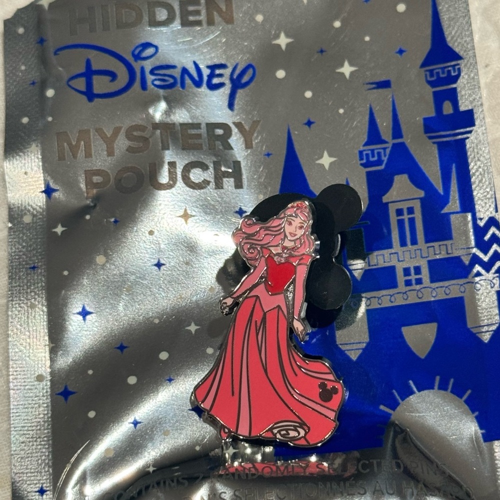 2025 Hidden Mickey Princess Aurora Pin